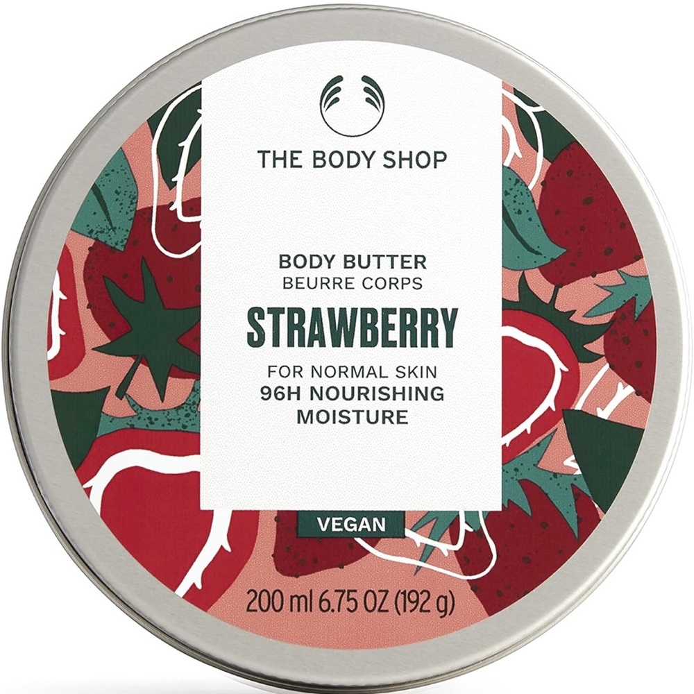 The Body Shop body butter- Strawberry